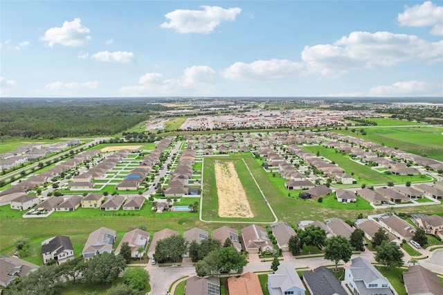 birds eye view of property featuring a residential view