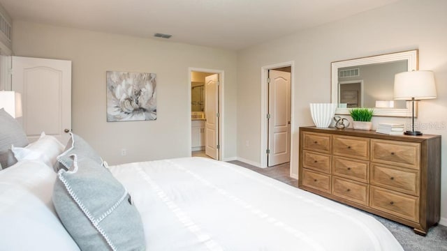 3911 Gardenia Dr, Indian Lake Estates, FL 33855 - bedroom featuring light colored carpet and baseboards