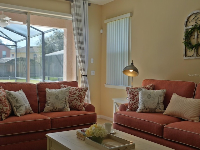 view of living room