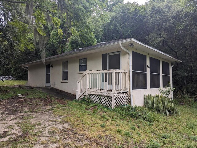 view of ranch-style home