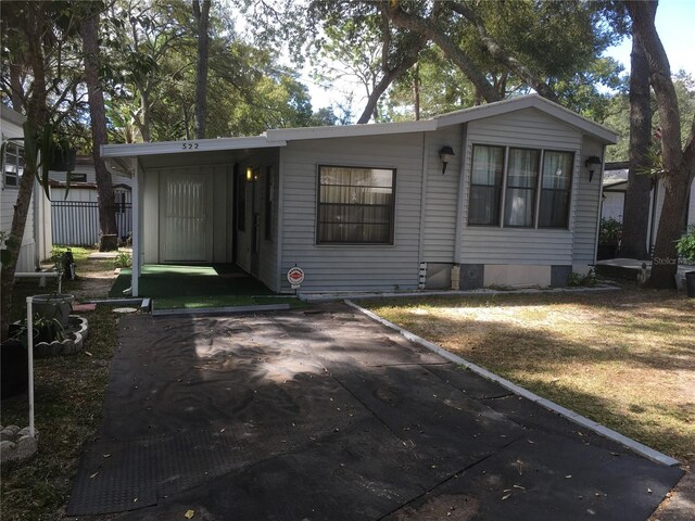 view of front of house