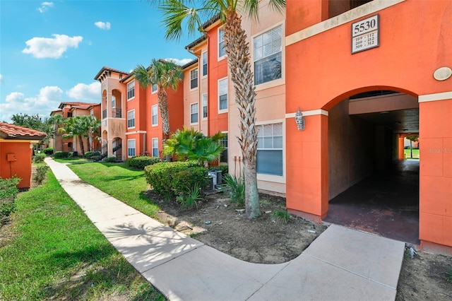 view of property featuring a residential view