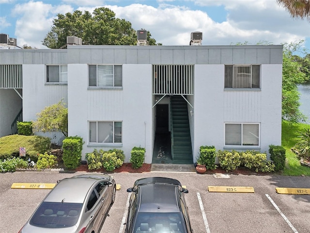 view of property with cooling unit