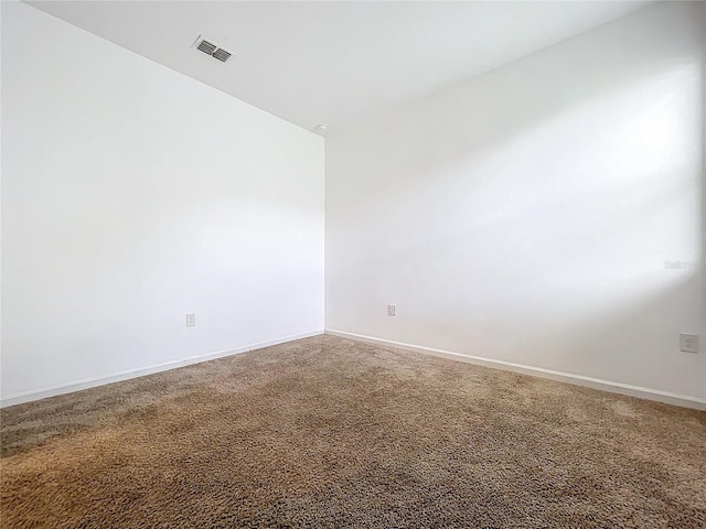 empty room with carpet floors