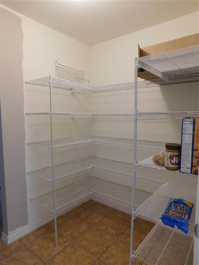 view of pantry