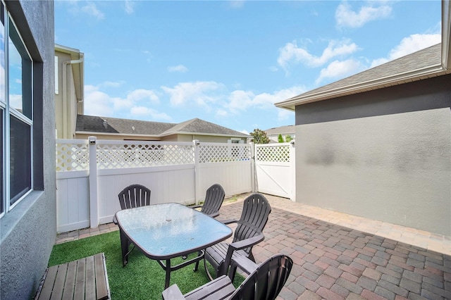 view of patio / terrace