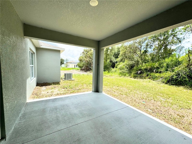 view of patio / terrace with cooling unit