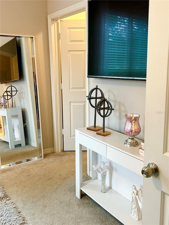 1990 Erving Cir Unit 201, Ocoee, FL 34761 - corridor featuring carpet flooring