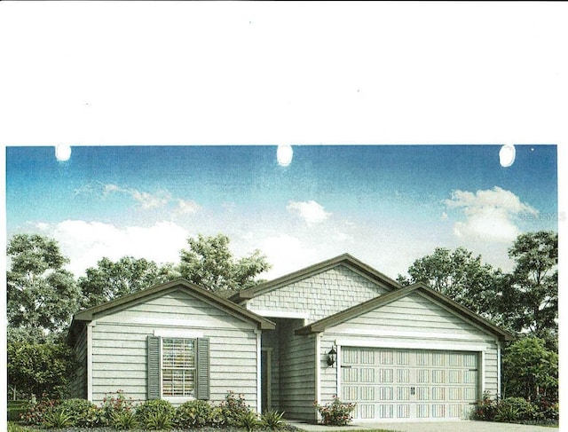 30808 Apricot Ave, Eustis, FL 32736 - view of front of house featuring an attached garage and driveway