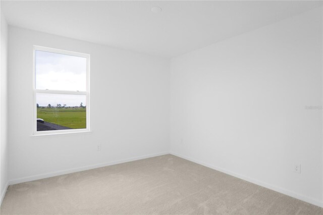 unfurnished room with carpet flooring and a wealth of natural light