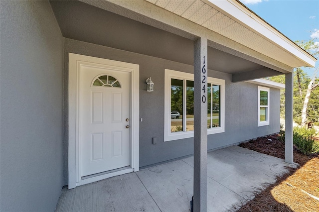 view of entrance to property