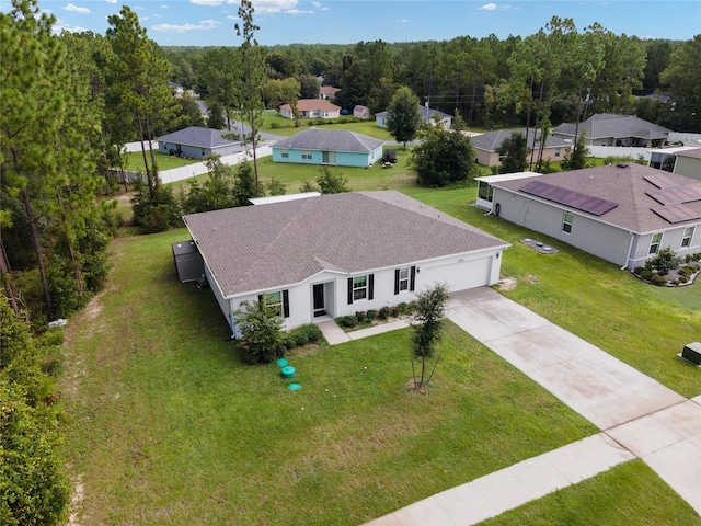 781 Marion Oaks Trl, Ocala, FL 34473 - bird's eye view with a residential view
