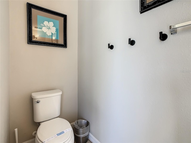 bathroom with toilet