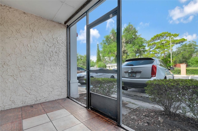 doorway with a healthy amount of sunlight