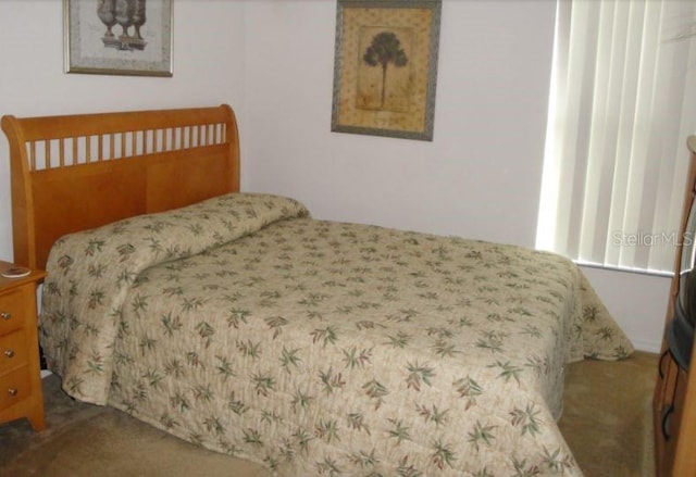 bedroom featuring carpet floors