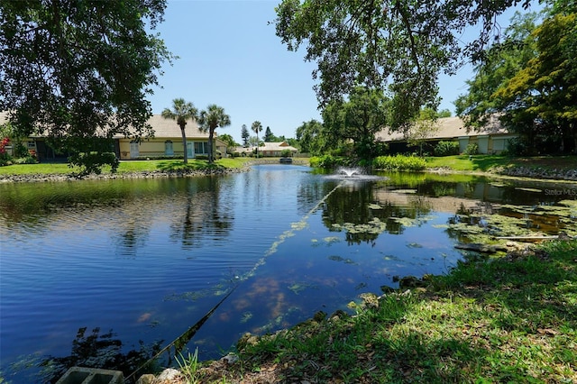 property view of water