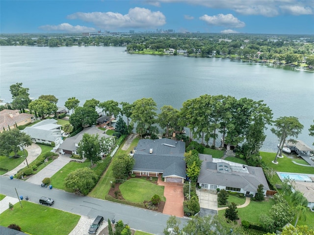 279 Rippling Ln, Winter Park, FL 32789 - aerial perspective of suburban area featuring a nearby body of water