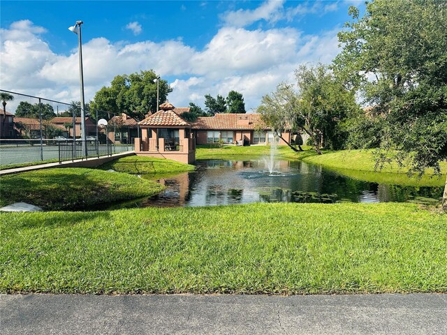 property view of water