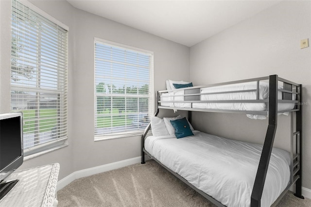 bedroom featuring carpet floors