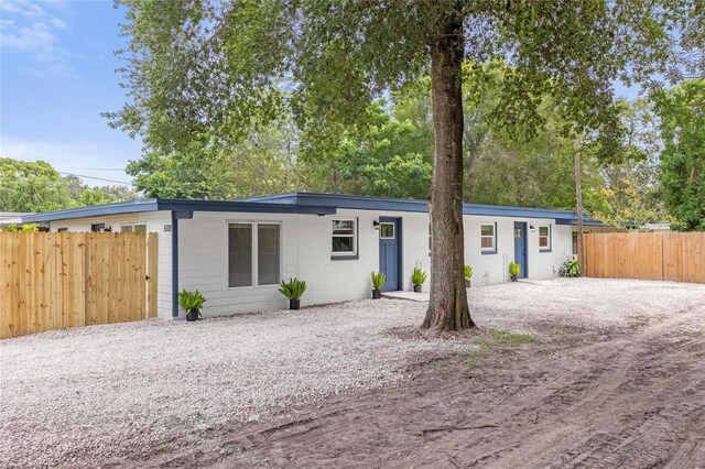 view of ranch-style house