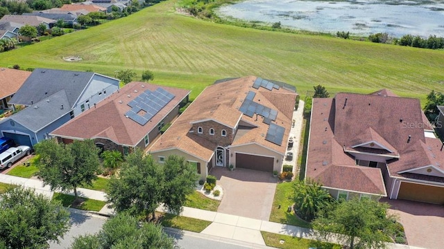 birds eye view of property featuring a residential view