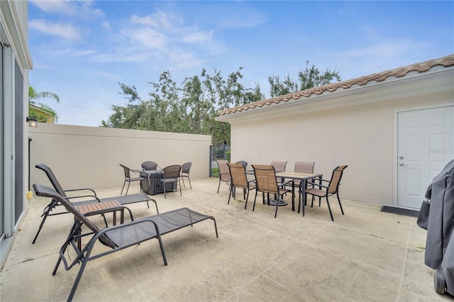 view of patio