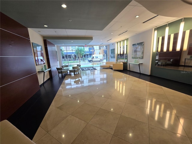 view of building lobby