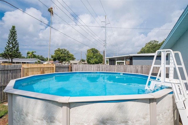 view of pool