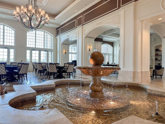 view of building lobby