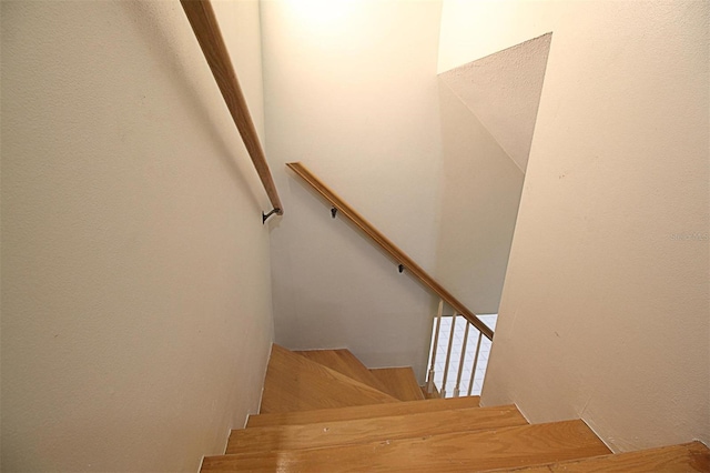 view of staircase