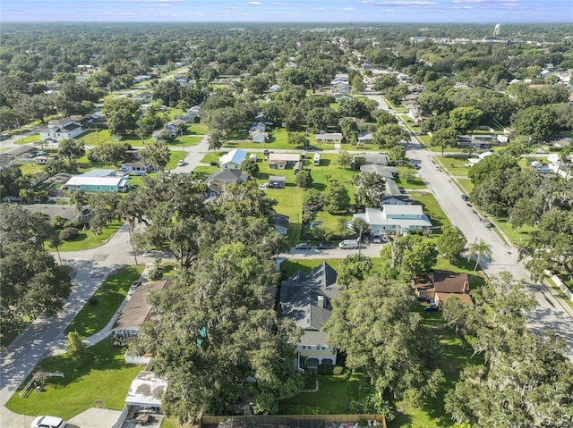 drone / aerial view featuring a residential view