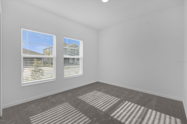 spare room with carpet flooring and a healthy amount of sunlight