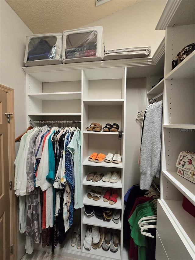 view of spacious closet