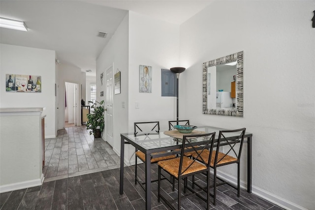 dining room featuring hardwood / wood-style floors