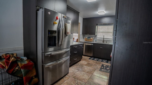 kitchen featuring sink and stainless steel appliances