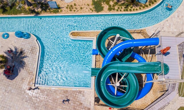 view of pool