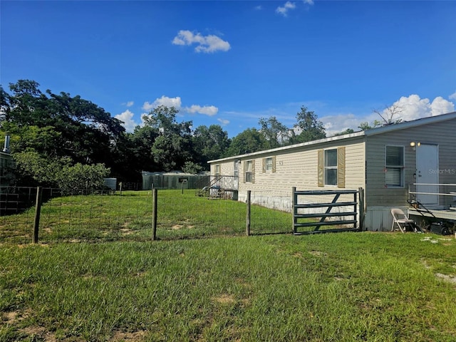 view of yard