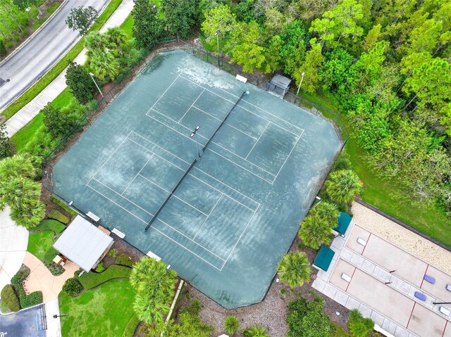 drone / aerial view