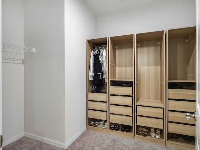 view of closet