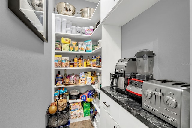 view of pantry