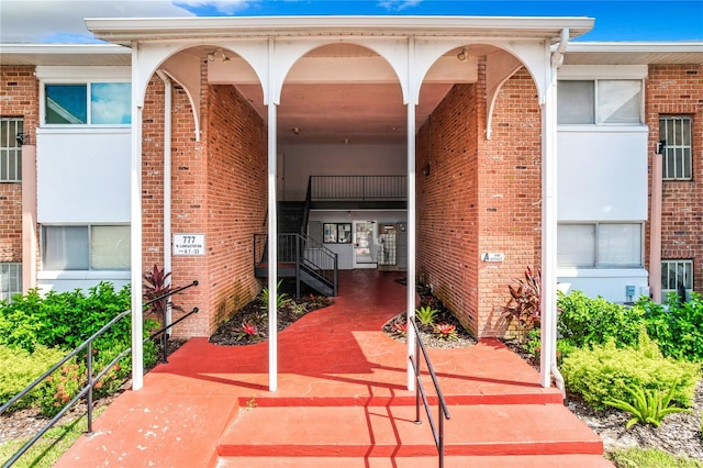 view of property entrance