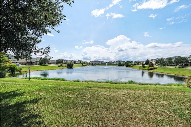 property view of water