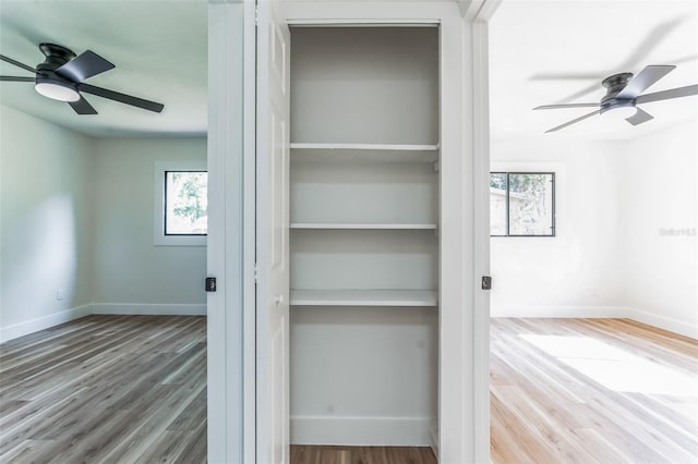 view of closet