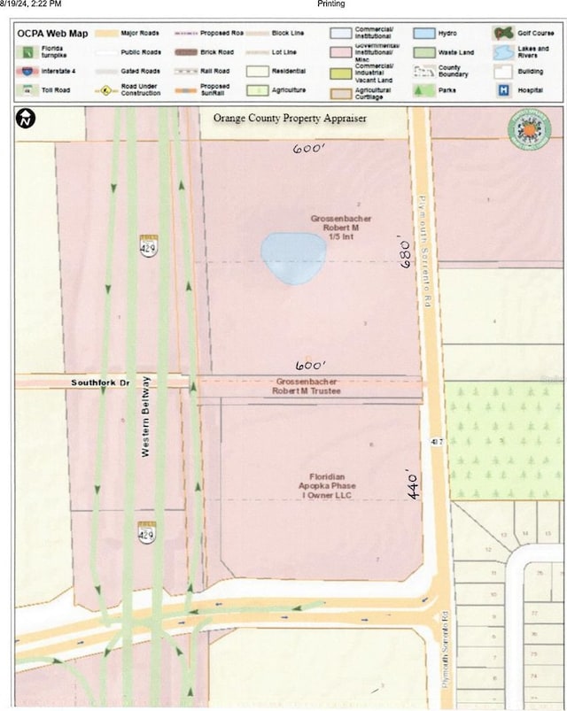 1132 Plymouth Sorrento Rd, Apopka FL, 32712 land for sale