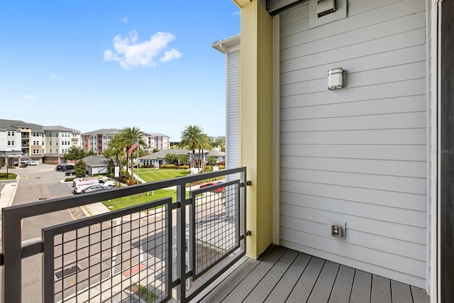 7573 Laureate Blvd Unit 1301, Orlando, FL 32827 - balcony featuring a residential view