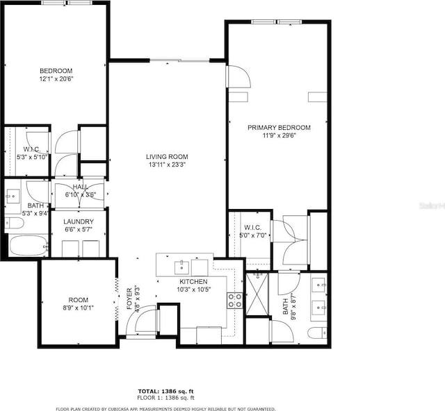 7573 Laureate Blvd Unit 1301, Orlando, FL 32827 - home floor plan