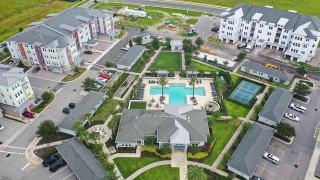 7573 Laureate Blvd Unit 1301, Orlando, FL 32827 - bird's eye view of a pool