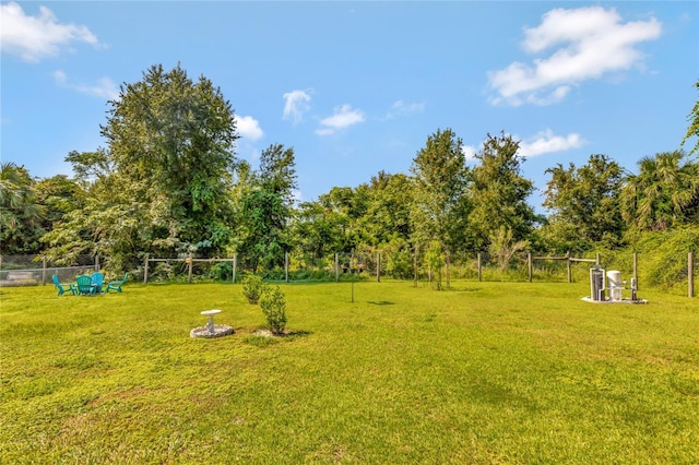 10604 SE 146th Ln, Summerfield, FL 34491 - view of yard with fence