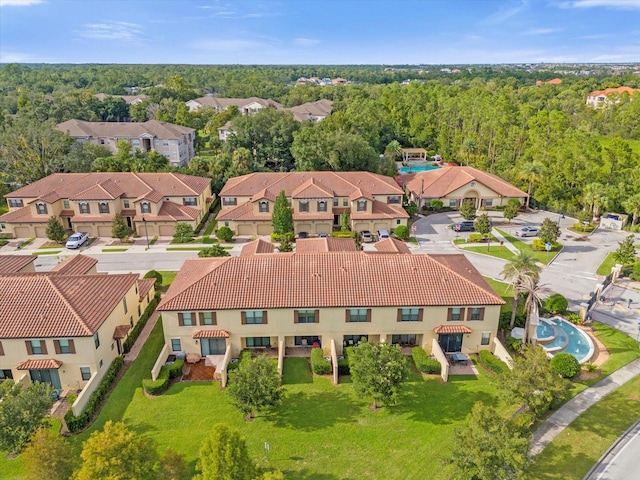 8110 Roseville Rd, Davenport, FL 33896 - drone / aerial view with a residential view and a view of trees