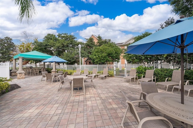 view of patio